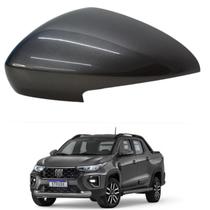 Capa Retrovisor Nova Strada 2021 2022 2023 2024 2025 Lado Esquerdo Cinza Silverstone Com Furo