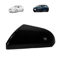 Capa retrovisor onix 13/ prisma le (black piano) Capa retrovisor onix 13/ prisma le (black piano)