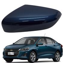 Capa Retrovisor Onix 2020 2021 2022 2023 2024 2025 Azul Seeker Esquerdo Sem Furo Sensor