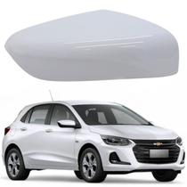 Capa Retrovisor Onix 2020 2021 2022 2023 2024 2025 Lado Direito Branco Summit Sem Furo Sensor Capa Retrovisor Onix 2020 2021 2022 2023 2024 2025 Lado Direito Branco Summit Sem Furo Sensor
