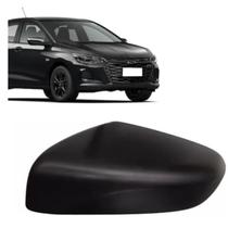 Capa Retrovisor Onix/Onix Plus 2020 a 2022 S/Pisca Preto LD