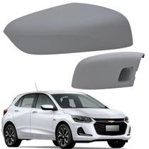 Capa Retrovisor Onix Plus 2020 2021 2022 2023 2024 2025 Com Furo Sensor Primer Lado Direito Original