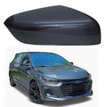 Capa Retrovisor Onix Rs 2023 2024 2025 Cinza Drake S/ Furo Sensor Lado Direito Original