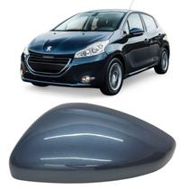 Capa Retrovisor Peugeot 2013 2014 2015 2016 2017 2018 2019 2020 2021 Lado Esquerda Azul Bourrasque Original