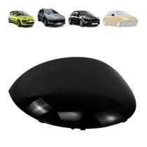 Capa retrovisor peugeot 206 99/09 - 207 09/14 - picasso c3 02/09 ld (black piano)
