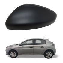 Capa Retrovisor Peugeot 208 2021 2022 2023 2024 Lado Esquerdo Preto Fosco Original Capa Retrovisor Peugeot 208 2021 2022 2023 2024 Lado Esquerdo Preto Fosco Original