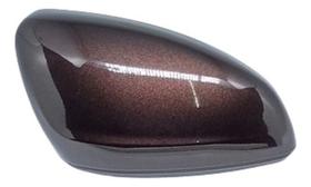 Capa Retrovisor Peugeot 208 Marrom Dark Direito Passageiro Capa Retrovisor Peugeot 208 Marrom Dark Direito Passageiro