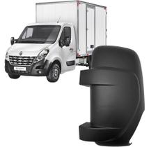 Capa Retrovisor Renault Master Chassi 2013 Até 2025 Braço Longo Com Furo de Pisca