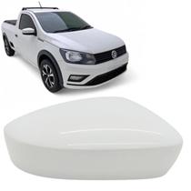 Capa Retrovisor Saveiro 2013 2014 2015 2016 2017 2018 2019 2020 2021 2022 2023 Branco Cristal Direito Sem Furo