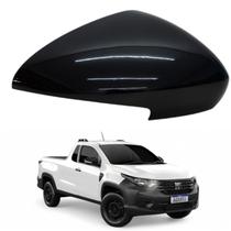 Capa Retrovisor Strada Endurance Com Furo Preto Vulcano 2021 2022 2023 2024 2025 Lado Direito Original