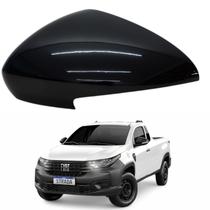 Capa Retrovisor Strada Volcano 2021 2022 2023 2024 2025 Com Furo Preto Vulcano Lado Esquerdo Original
