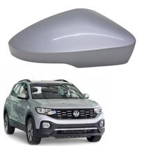 Capa Retrovisor T-Cross 2020 2021 2022 2023 Lado Direito Prata Sargas Original Capa Retrovisor T-Cross 2020 2021 2022 2023 Lado Direito Prata Sargas Original