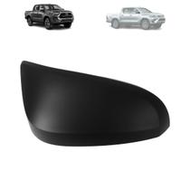 Capa retrovisor toyota hilux 2016 a 2021 preta lado direito