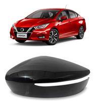 Capa Retrovisor Versa 2020 A 2022 C/ Furo Pisca