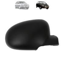 Capa retrovisor volkswagen gol 1995 a 1999 parati preta lado direito
