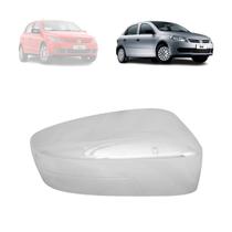 Capa retrovisor volkswagen gol g5 2000 a 2010 cromada lado direito