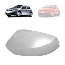 Capa retrovisor volkswagen gol g5 2000 a 2010 cromada lado esquerdo