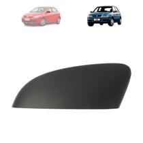 Capa retrovisor volkswagen gol g5 2000 a 2010 preta lado esquerdo