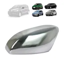 Capa retrovisor volkswagen gol g6 2012 a 2025 fox 2010 a 2025 up cromada lado esquerdo Capa retrovisor volkswagen gol g6 2012 a 2025 fox 2010 a 2025 up cromada lado esquerdo