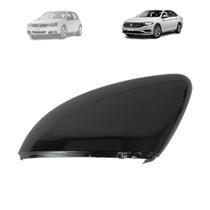 Capa retrovisor volkswagen golf 2014 a 2019 jetta 2019 a 2021 com furo pisca black piano lado esquerdo Capa retrovisor volkswagen golf 2014 a 2019 jetta 2019 a 2021 com furo pisca black piano lado esquerdo