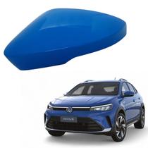 Capa Retrovisor Volkswagen Nivus Comfortline 2025 2026 Lado Esquerdo Azul Turbo Original Capa Retrovisor Volkswagen Nivus Comfortline 2025 2026 Lado Esquerdo Azul Turbo Original