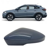 Capa Retrovisor Volkswagen Nivus Highline 2025 Lado Esquero Azul Titan Original