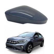 Capa Retrovisor Volkswagen Nivus Highline Outfit 2025 Lado Esquero Azul Titan Original Capa Retrovisor Volkswagen Nivus Highline Outfit 2025 Lado Esquero Azul Titan Original