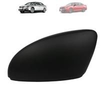 Capa retrovisor volkswagen passat 2011 a 2017 jetta com furo pisca preta lado esquerdo