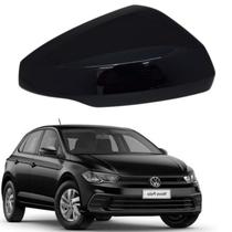 Capa Retrovisor Volkswagen Polo 2018 2019 2020 2021 2022 2023 2024 2025 Lado Direito Preto Ninja Original Capa Retrovisor Volkswagen Polo 2018 2019 2020 2021 2022 2023 2024 2025 Lado Direito Preto Ninja Original