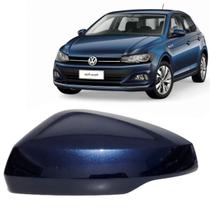 Capa Retrovisor Volkswagen Polo 2018 2019 2020 2021 2022 2023 Azul Night Lado Esquerdo Original Capa Retrovisor Volkswagen Polo 2018 2019 2020 2021 2022 2023 Azul Night Lado Esquerdo Original