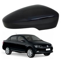 Capa Retrovisor Voyage 2013 2014 2015 2016 2017 2018 2019 2020 2021 2022 2023 Direito Preto Ninja