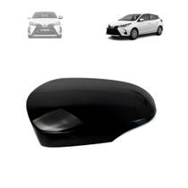 Capa retrovisor yaris 18/23 le (c/ furo pisca) (black piano) Capa retrovisor yaris 18/23 le (c/ furo pisca) (black piano)