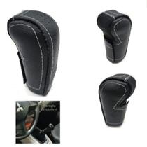 Capa Revestida em Couro Manopla Câmbio Manual Mitsubishi L200 Triton Sport 2012 a 2021
