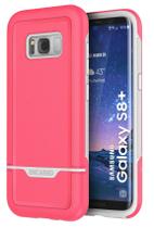 Capa revestida Rebel Armor Galaxy S8 Plus rosa