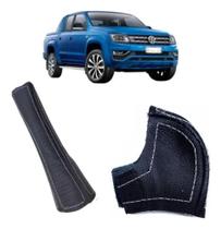 Capa revestimento Couro Manopla Câmbio Automático E Freio de Mão Amarok turbo2012 Á 2020 Capa revestimento Couro Manopla Câmbio Automático E Freio de Mão Amarok turbo2012 Á 2020