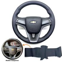 Capa Revestimento Couro Volante De Borracha Chevrolet Onix Joy - Tunning Car