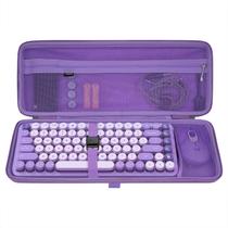 Capa rígida combinada de teclado e mouse para compacta de 84 teclas