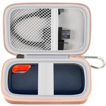 Capa rígida GWCASE para SSD portátil SanDisk Extreme rosa