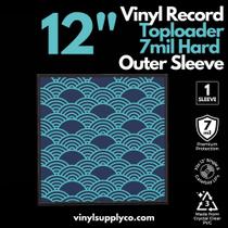 Capa rígida para discos de vinil 12" 7 mm Capa rígida para discos de vinil 12" 7 mm