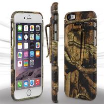 Capa Rígida Para Iphone Se2 / 8 / 7 / 6S / 6 Com Clip Para Bolso Camuflado Nite Ize