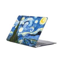 Capa Rígida Para MacBook Air 15 M4 2025 E MacBook pro 13 14 16 M1 M2 M3 Com Estampa De Pintura a