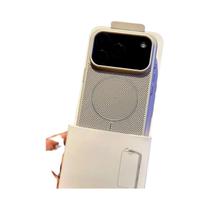 Capa Rígida Refrigerada Para iPhone 17 Air 17 16 15 14 13 12 11 pro Max plus Com Carregamento - NONE