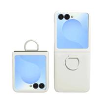 Capa Rígida Samsung Galaxy Z Flip 7 6 5 FE Com Efeito Degradê E Toque Suave, Com Anel E Proteção De