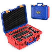 Capa rígida STARTRC GAMES Switch 2 à prova d'água IP67 vermelha/azul