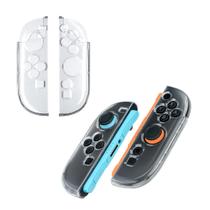 Capa rígida transparente em PC Mcbazel para Joy-Con do Nintendo Switch 2 Capa rígida transparente em PC Mcbazel para Joy-Con do Nintendo Switch 2