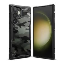 Capa Ringke Fusion X Camo Para Galaxy S23 Ultra - Preto