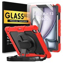 Capa robusta BLOSOMEET iPad Air 13 polegadas M3 2025 M2 2024