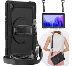 Capa Robusta com Alça para Samsung Galaxy Tab A9+ Plus 11'' Anti Impacto Preta Capa Robusta com Alça para Samsung Galaxy Tab A9+ Plus 11'' Anti Impacto Preta
