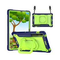 Capa Robusta Com Suporte Giratório 360 graus Para Samsung Galaxy Tab S7 S8 De 11 Polegadas SM-T870