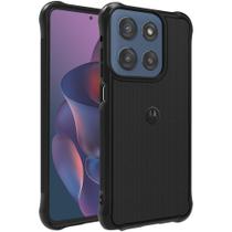 Capa robusta para Motorola Moto G Stylus 2025 preta MIL-STD Drop Capa robusta para Motorola Moto G Stylus 2025 preta MIL-STD Drop